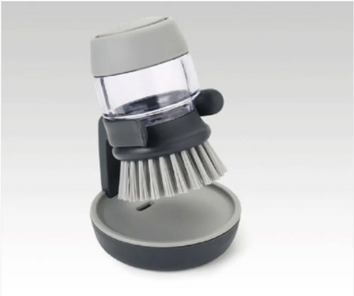 Soap Dispensing Pot & Dish Brush Set